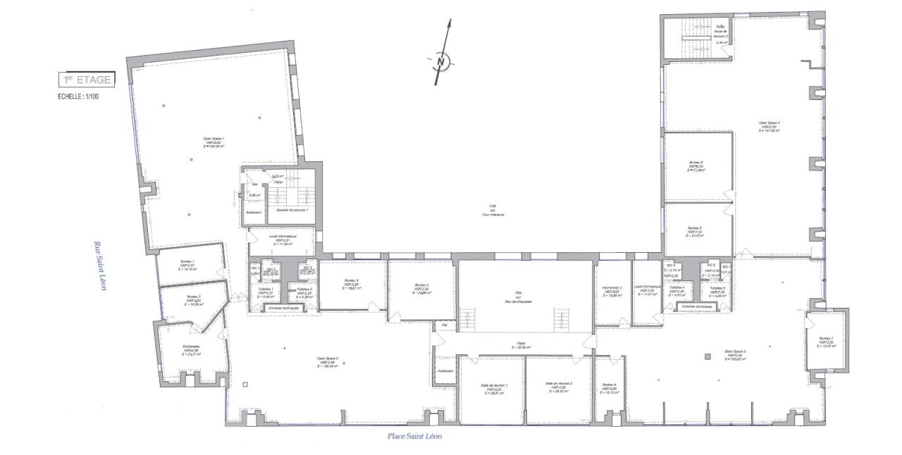 Bureau Nancy 500m² Location bureau Nancy Meurthe-et-Moselle OLBUR2428460 17